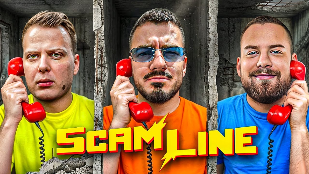JESTEM MISTRZEM GŁUCHEGO TELEFONU! *Scam Line* (JAPCZAN & NITRO & ALI & DAGS & PYKA & STOMP)