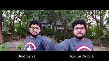 Redmi Y1 vs Redmi Note 4 Camera Comparison