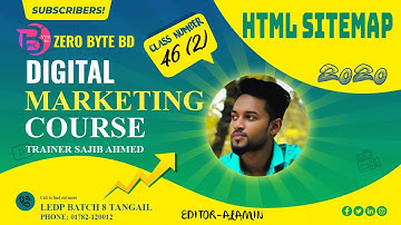 Digital Marketing Class  sitemap HTML LEDP Batch 8 Tangail
