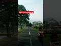 Medan jalanya sempit,, di jalan raya cipicung