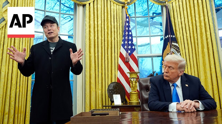 Trump and Elon Musk defend attempts to downsize the federal government
