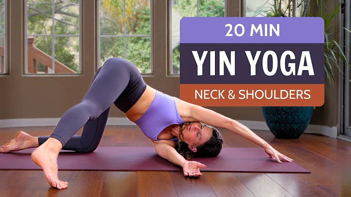 20 Min Yin Yoga For Neck & Shoulders | Tension Release for Upper Body Mobility