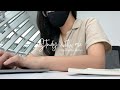 study with me in the library [1 hour real time] | no music