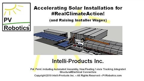 PV Robotics for #RealClimateAction - 90 Seconds