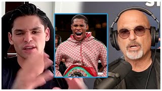 Ryan Garcia Claims Devin Haney Sells Weed With His Dad