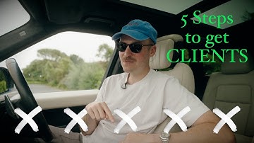 How to get clients as a videographer
