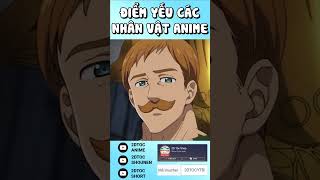 Điểm Yếu Của Một Số Nhân Vật Bá Đạo Trong Thế Giới Anime