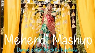 Mehendi Mashup || Mehendi Rachan Lagi × Gud Nalo Ishq Mitha || Aishwarya Bhandari || Wedding Dance Thumb