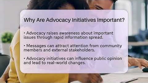 Why Are Advocacy Initiatives Important? - Everyday-Networking