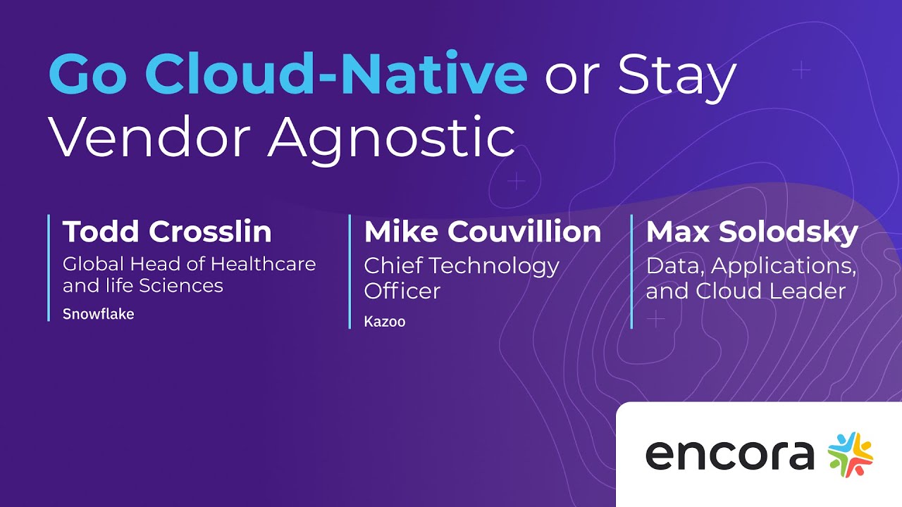 Go Cloud-Native or Stay Vendor Agnostic