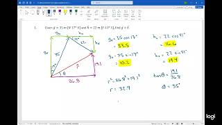 7.3 Adding Vectors at Odd Angles (Math with Mr. Ray)