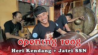 Iringan Pambuka Opening Background Music Reog Heri Kendang Duet Bareng Jatri Slompret