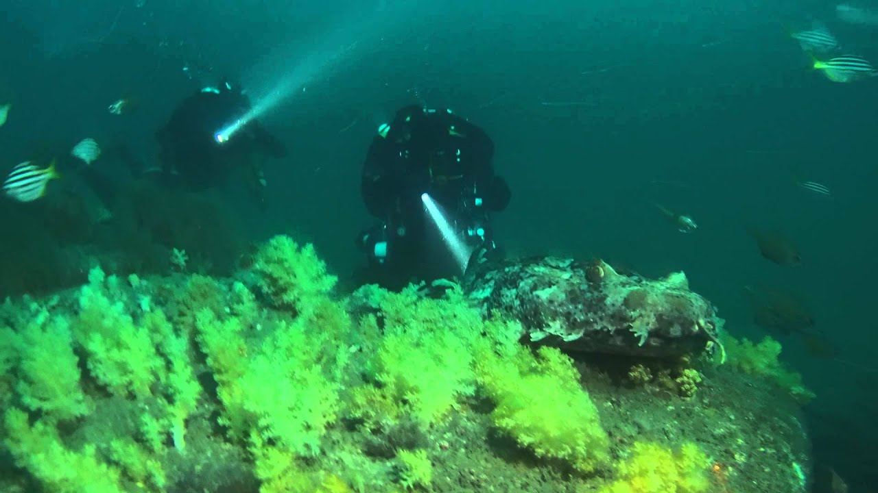 SS Galava Wreck - YouTube