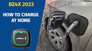 How to charge your EV at home - 2023 Toyota BZ4X XLE AWD