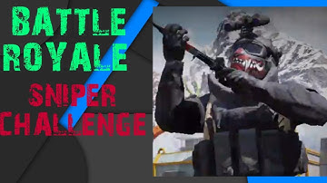 NEW BATTLE ROYALE MODE SNIPER CHALLENGE GAMEPLAY CALL OF DUTY MOBILE!!!!!! IS SO AMAZING
