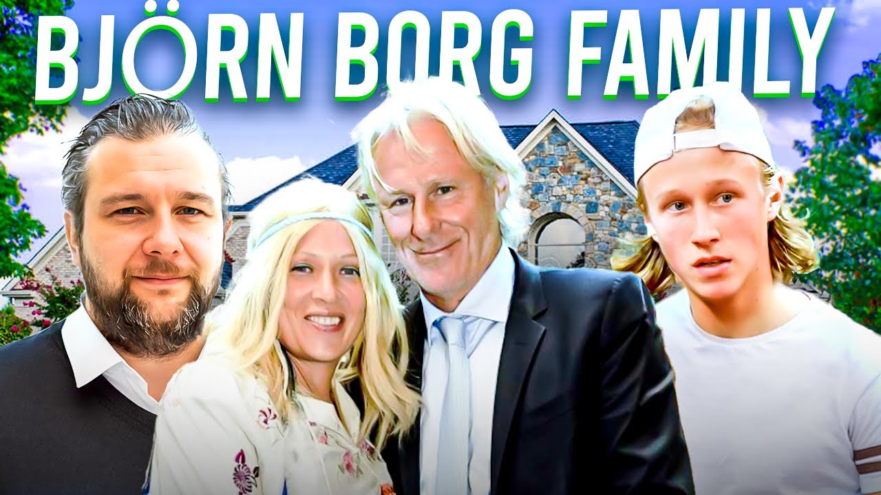 Björn Borg Family [Wife, Parents, Children] 