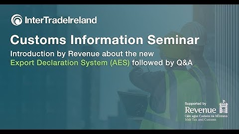 Introduction of a new Export System - AES