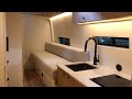 VAN TOUR - Modern Luxury Sprinter Van Conversion w/ Tiled Shower, Full Kitchen, Massive Electrical