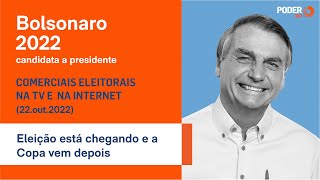 Bolsonaro (programa eleitoral 5min. - TV): Eleição está chegando e a Copa vem depois (22.out.2022)