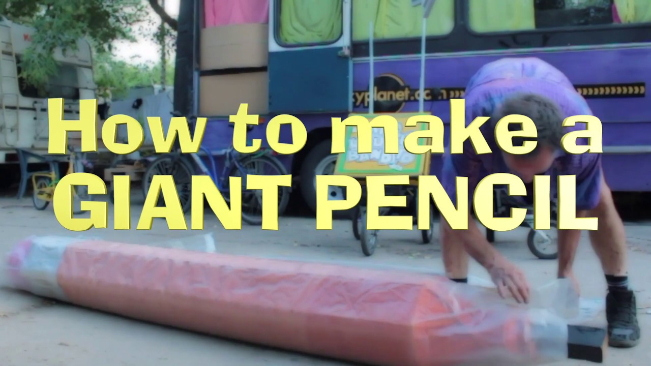 Invite and Delight: Giant Pencil Tutorial