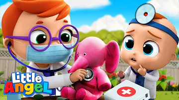 Doctor Knows Best | Doctor Checkup Song | Little Angel Kids Songs & Nursery Rhymes