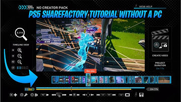 HOW TO EDIT FORTNITE MONTAGES ON PS5 SHAREFACTORY 2024 *NO PC REQUIRED*