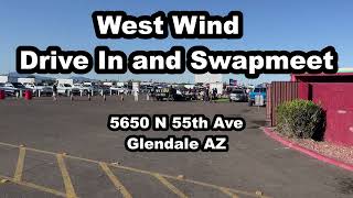 Glendale AZ Drive in Swap Meet Quick Walkthrough