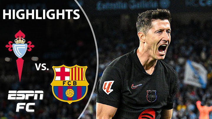 LATE DRAMATICS ⚽ Celta Vigo vs. Barcelona | LALIGA Highlights | ESPN FC