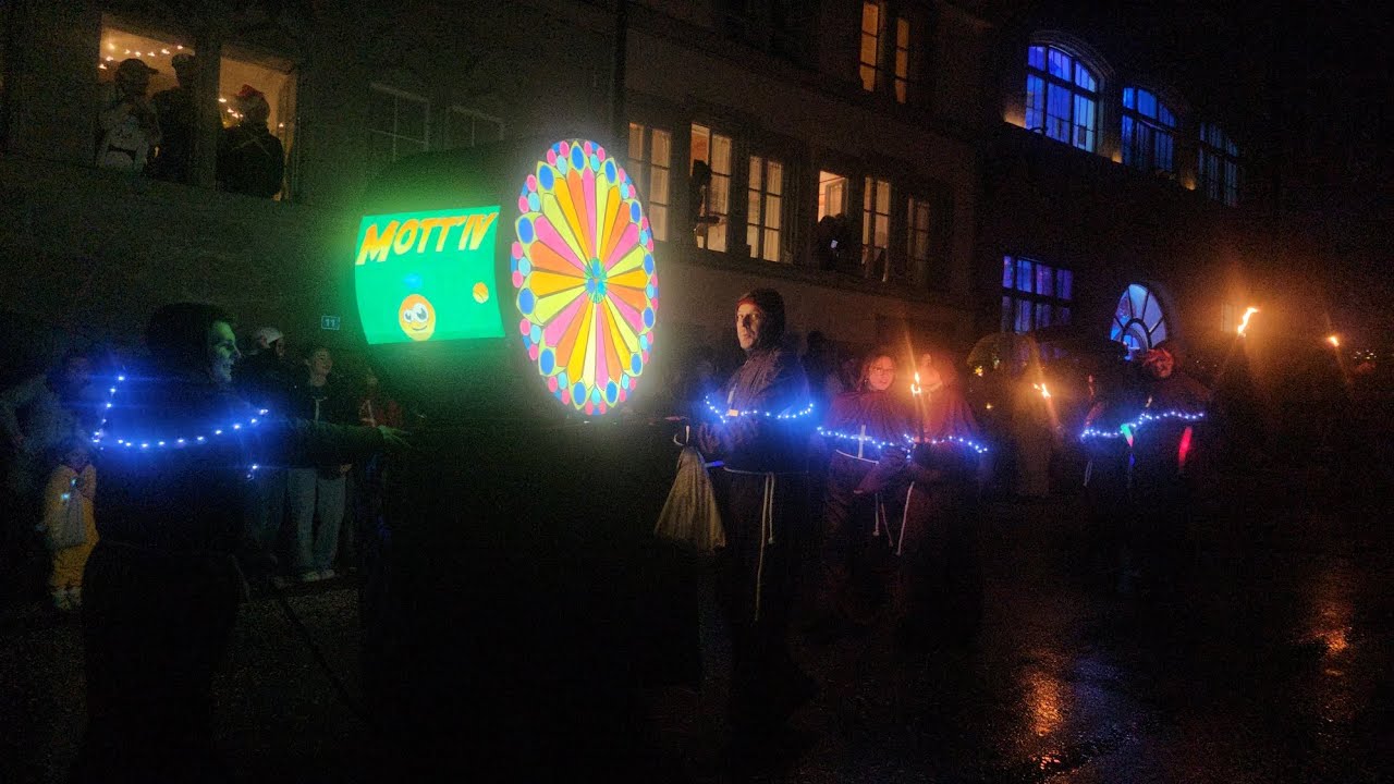 Carnaval des Bolzes 2026, cotège de Nuit, Fribourg