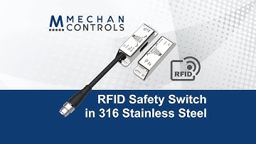 Contactloze veiligheidsschakelaar RSSG-SS - RFID Roestvrij staal (RVS 316) - Mechan Controls