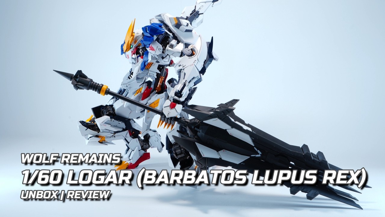 WOLF REMAINS製 LOGAR 1/60 バルバトスルプスレクス WOLF REMAINS HEAVY INDUSTRIES : 1/60 LOGAR (BARBATOS LUPUS REX) PV
