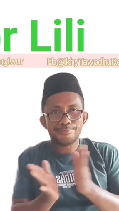 balasan abang rizal untuk mba lili