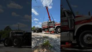 Heavy lifting semi trucks!