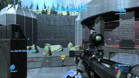 Halo Reach MLG CTF 3 on Sanctuary - br burst shot