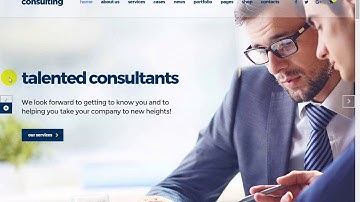 Consulting   Business, Finance WordPress Theme