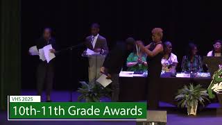 VHS 2025 10th 11th Grade Awards