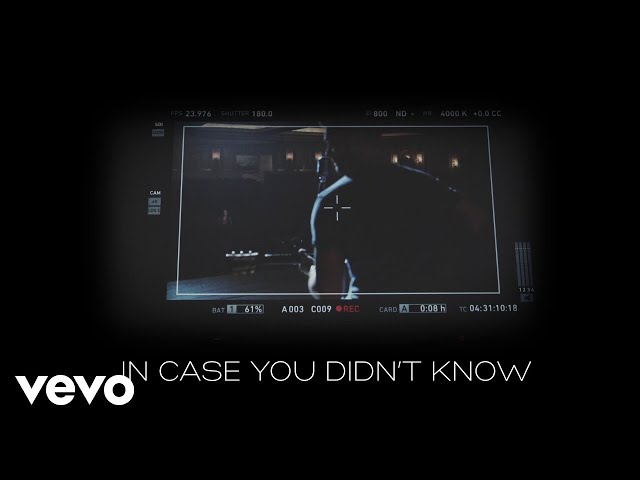 Brett Young - In Case You Didn't Know (Lyric Video) class=