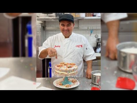 How To Make Waterfall Cake | Cake Boss Buddy Valastro | Rachael Ray Show