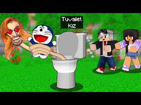 KIZ SKİBİDİ TUVALET TOMBİŞ'e AŞIK OLDU 😱 - Minecraft