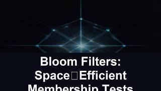 Bloom Filters: Space‑Efficient Membership Tests