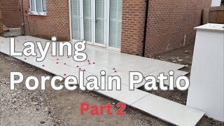 Porcelain Patio Installation Part 2 | Professional Tips & Techniques