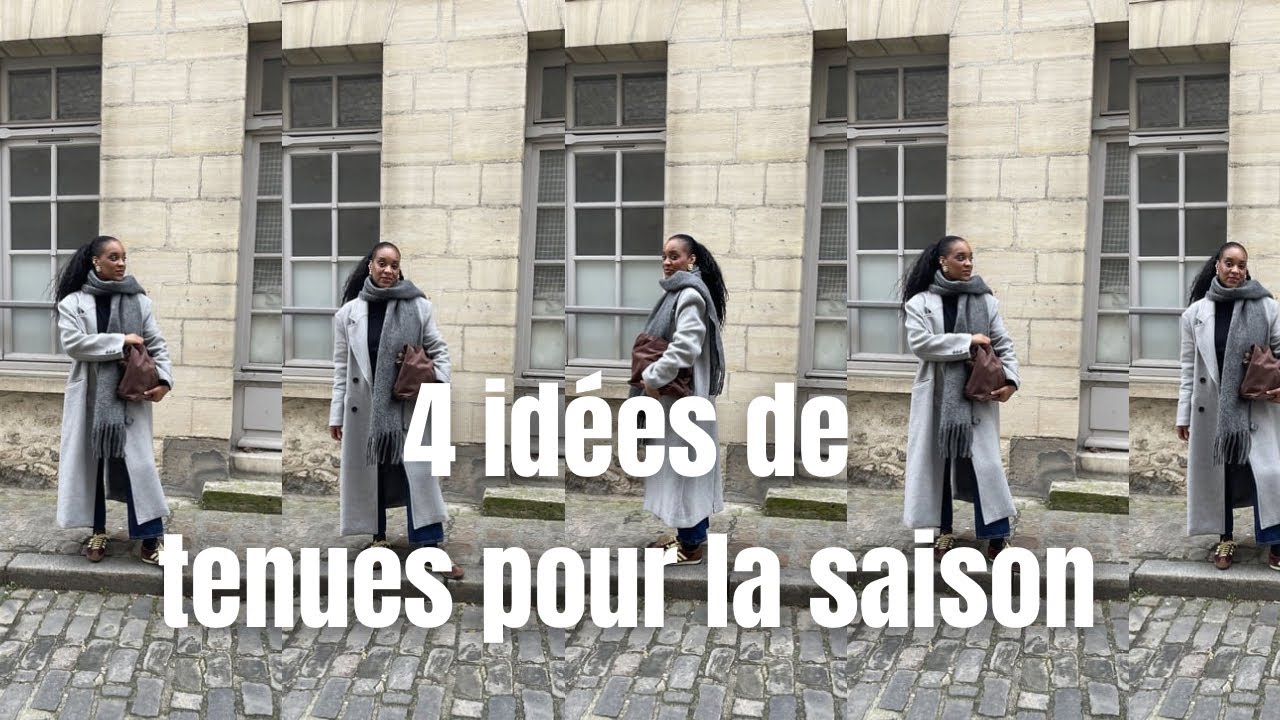 4 IDÉES DE TENUES POUR LA SAISON ❄️| CASUAL CHIC | CASUAL DÉCONTRACTÉ | MOM STYLE 