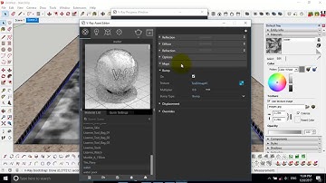 how to create realistic water by sketchup and vray 3.4