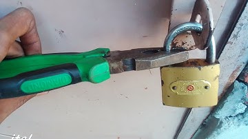 How to break lock with hammer just one Minutes|Easy way|