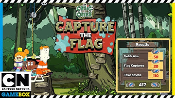 Craig of the Creek GamePlay | Capture The Flag - Water Fight Fun | Cartoon Network GameBox