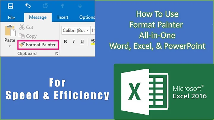 How to Use Format Painter in Microsoft Word Tutorial - Lesson 12