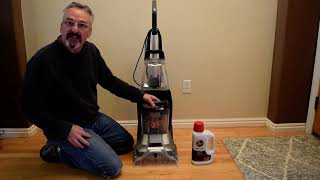 Product Review: Cleaning and Break down Hoover Powerscrub XL Pet Carpet Cleaner Machine