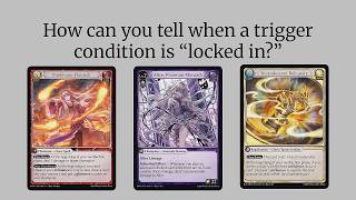 Grand Archive Rulings - Conditional Triggers