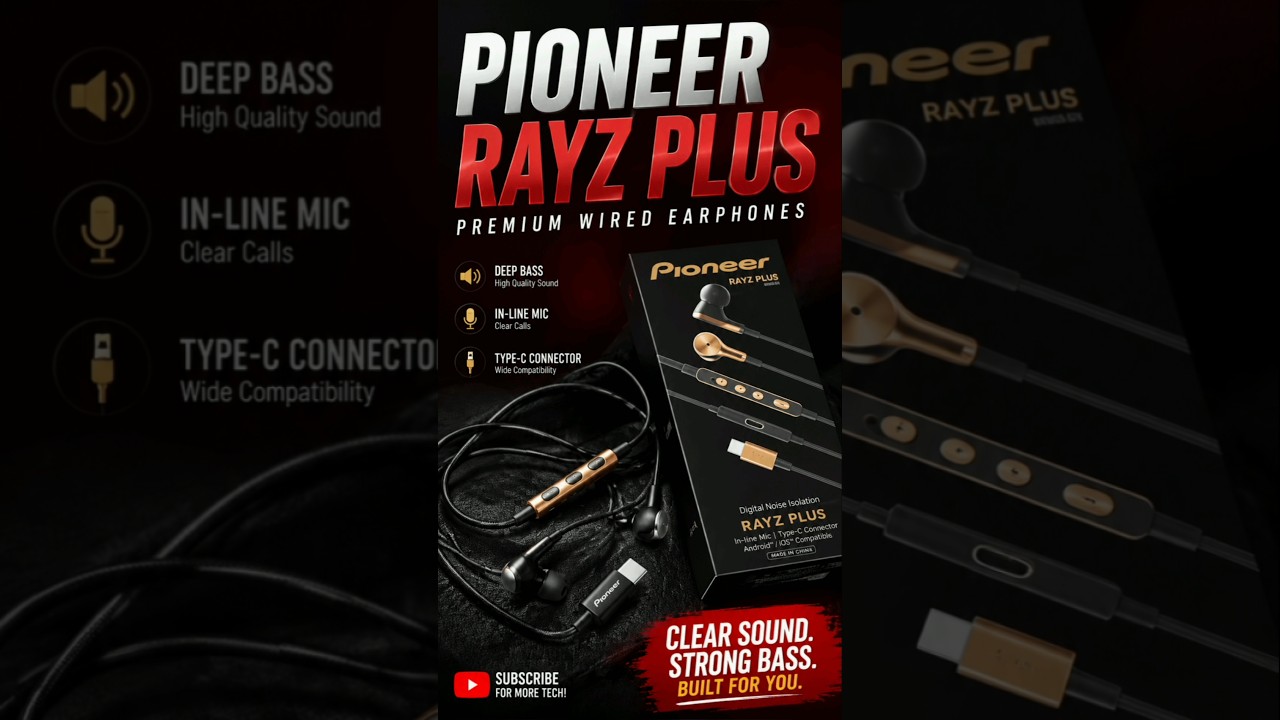 Pioneer Rayz Plus iPhone 121 | Best Lightning Earphones? - YouTube