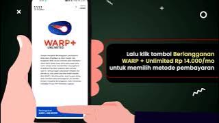 PANDUAN BELI PREMIUM AKSES 1.1.1.1 WARP ( ANDROID )